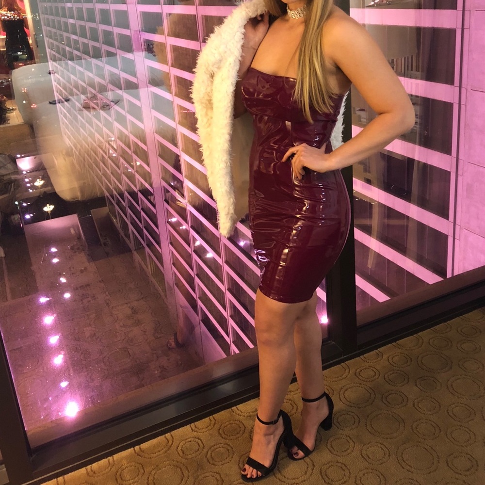 Latex dress